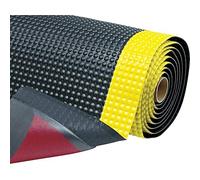 NOTRAX Tapis de Sol Professionnel, 91cm x 150cm, Noir/Jaune