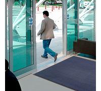 NOTRAX Tapis d'Entrée de Barrière Abordable, 120cm x 180cm, Bleu