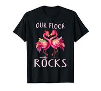 Notre Amoureux des Flamants Roses Flock Rocks T-Shirt