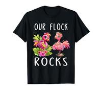 Notre Amoureux des Flamants Roses Flock Rocks T-Shirt