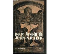 NOTRE BESOIN DE JESUS SAUVEUR