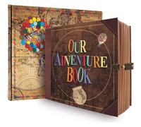 Notre carnet d'aventures, album photo, album photo, style r tro, souvenir de voyage, livre d'or vintage, bricolage, anniversaire, mariage, voyage