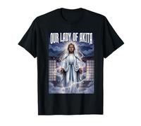 Notre-Dame d'Akita Marian Apparitions Catholique T-Shirt