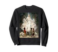 Notre-Dame de Fatima Mère Marie Catholique Traditionnelle Sweatshirt