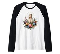 Notre-Dame de Fatima Mère Marie Sainte Marie Symbole Puissant Manche Raglan