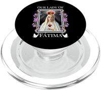 Notre Dame de Fatma Immaculé Cœur de la Vierge Marie PopSockets PopGrip pour MagSafe
