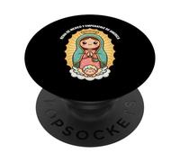 Notre-Dame de Guadalupe Reina de Mexico pour Enfants PopSockets PopGrip Adhésif