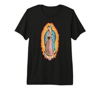 Notre-Dame de Guadalupe Vierge Marie Patron Sainte T-Shirt Haut de Gamme