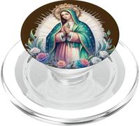 Notre-Dame de Guadalupe Vierge Marie Virgencita catholique Rosa PopSockets PopGrip pour MagSafe