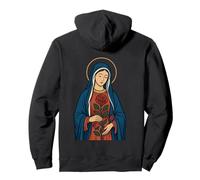Notre-Dame de la Rose Mystique - Rosa Mystica Sweat à Capuche