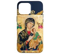 Notre-Dame de l'Éternelle Aide Marie Icône Catholique Coque pour iPhone 16 Pro Max