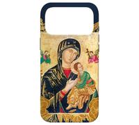 Notre-Dame de l'Éternelle Aide Marie Icône Catholique Coque pour iPhone 17 Pro Max