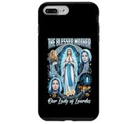 Notre-Dame de Lourdes Pèlerinage Marial Catholique Coque pour iPhone 7 Plus/8 Plus