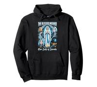 Notre-Dame de Lourdes Pèlerinage Marial Catholique Sweat à Capuche