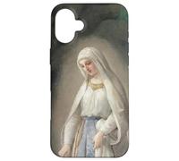 Notre-Dame de Lourdes Sainte Bernadette Marie Immaculée Catholique Coque pour iPhone 16 Plus