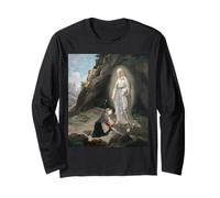 Notre-Dame de Lourdes Sainte Bernadette Marie Immaculée Catholique Manche Longue