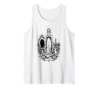 Notre-Dame de Lourdes Symbole Puissant Saint Marie Mère Marie Débardeur