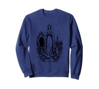 Notre-Dame de Lourdes Symbole Puissant Saint Marie Mère Marie Sweatshirt