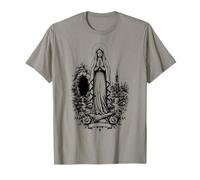 Notre-Dame de Lourdes Symbole Puissant Saint Marie Mère Marie T-Shirt