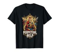 Notre-Dame de Perpétuel Aide Sainte Mère Marie Catholique T-Shirt