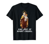 Notre-Dame du Mont Carmel Marian Catholique T-Shirt