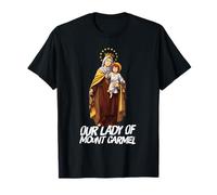 Notre-Dame du Mont Carmel Marian Catholique T-Shirt
