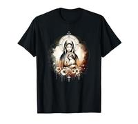 Notre-Dame du Mont Carmel Sainte Marie Symbole Puissant Mère T-Shirt