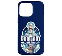 Notre Dame du Pilier Enfants Notre Sainte Mère Marie Catholique Coque pour iPhone 15 Pro Max