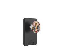 Notre-Dame Guadalupe Marie Cœur Immaculé Folk Catholique Sainte PopSockets PopWallet pour MagSafe