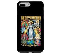 Notre-Dame la Bienheureuse Mère Latin Marian Titles Coque pour iPhone 7 Plus/8 Plus