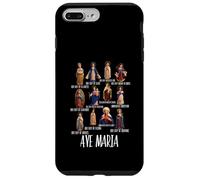 Notre-Dame la Bienheureuse Mère Latin Marian Titres Catholiques Coque pour iPhone 7 Plus/8 Plus