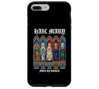 Notre-Dame la Bienheureuse Mère Latin Marian Titres Catholiques Coque pour iPhone 7 Plus/8 Plus