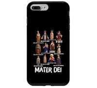 Notre-Dame la Bienheureuse Mère Latin Marian Titres Catholiques Coque pour iPhone 7 Plus/8 Plus