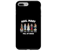 Notre-Dame la Bienheureuse Mère Latin Marian Titres Catholiques Coque pour iPhone 7 Plus/8 Plus