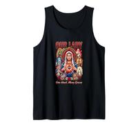 Notre-Dame la Bienheureuse Mère Latin Marian Titres Catholiques Débardeur