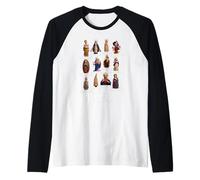 Notre-Dame la Bienheureuse Mère Latin Marian Titres Catholiques Manche Raglan