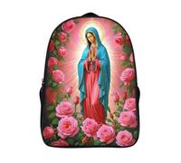 notre dame one piece sacs à dos grande capacité cool sacs d'école 2 compartiment saint enfant sac à dos 3d imprimé-16,12 ans et plus garçon et fille pour l'école les voyages les affaires