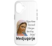 Notre-Dame Reine de la Paix Vierge Marie Totus Coque pour iPhone 16