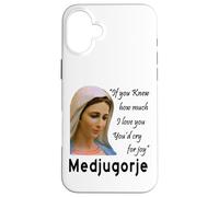 Notre-Dame Reine de la Paix Vierge Marie Totus Coque pour iPhone 16 Plus