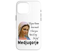 Notre-Dame Reine de la Paix Vierge Marie Totus Coque pour iPhone 16 Pro Max