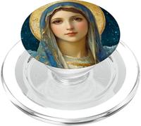 Notre Dame, Reine du Ciel et Bienheureuse Mère Marie PopSockets PopGrip pour MagSafe