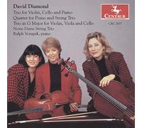 Notre Dame String Trio - Works By David Diamond