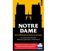 Notre-Dame Une anthologie de textes d’écrivains - Collectif - Points - Poche - Anthologie