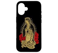 Notre-Dame Virgen De Guadalupe Vierge Marie Gracias Madre Mía Coque pour iPhone 16