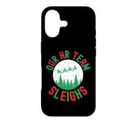 Notre équipe RH Sleighs Funny Christmas Human Resources Coque pour iPhone 17