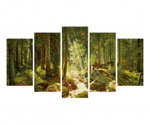 Notre forêt - peinture par numéros