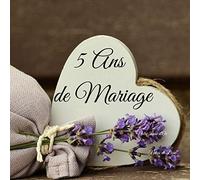 Notre Livre d'Or - 5 ANS de mariage - Noces de bois: Un joli cadre par page pour des messages uniques - cadeau souvenirs anniversaire mariés - 100 pages - Beau format 21X21cm