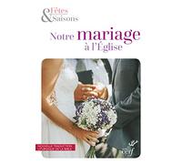 Notre mariage à l'église - Nouvelle maquette 2020 Pack 10 exemplaires