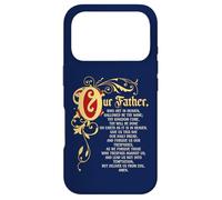 Notre Père Qui Art au Ciel Prière Catholique Coque pour iPhone 17 Pro