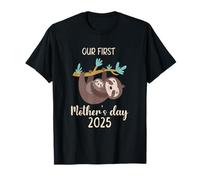 Notre première fête des mères qui correspond à 2024 Bonne première fête des mères T-Shirt